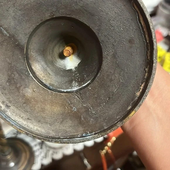 Vintage Brass Candlesticks -, Solid Brass Candle Holder - Picture 5 of 7